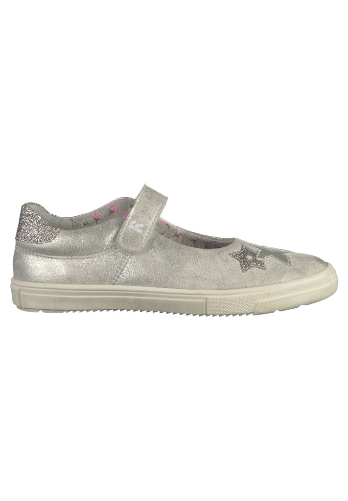 Richter Ballerinas Leder Silber - surf4shoes