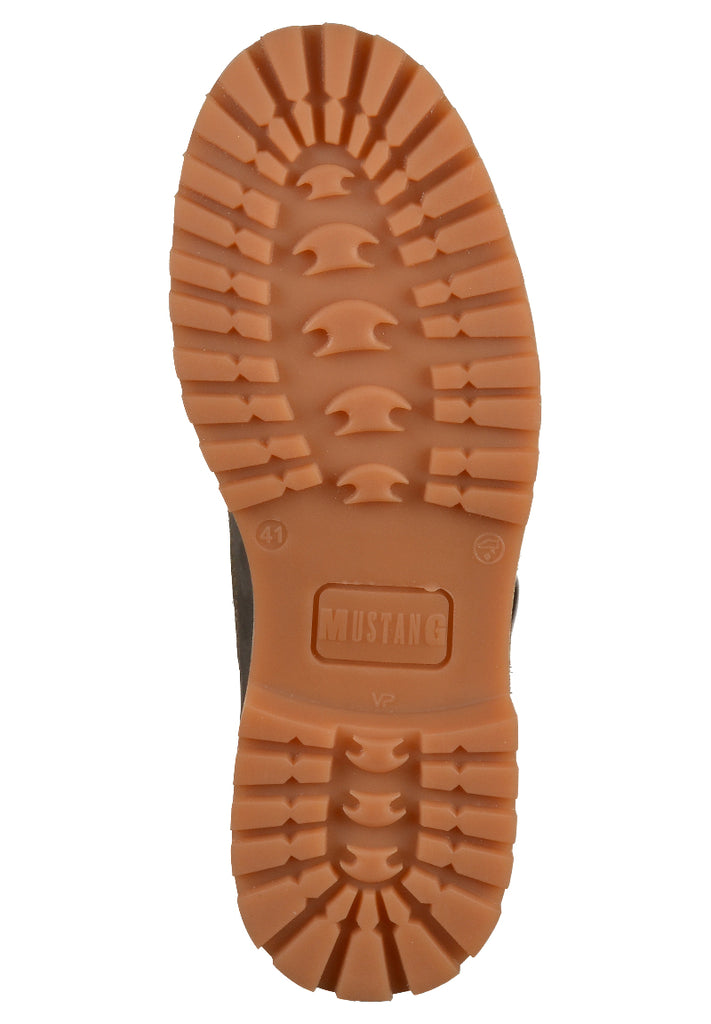 Mustang Stiefelette Leder Dunkelgrau - surf4shoes