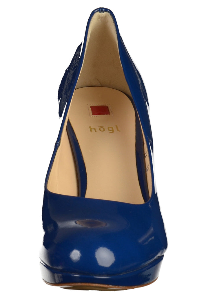 Högl Pumps Glattleder Navy - surf4shoes