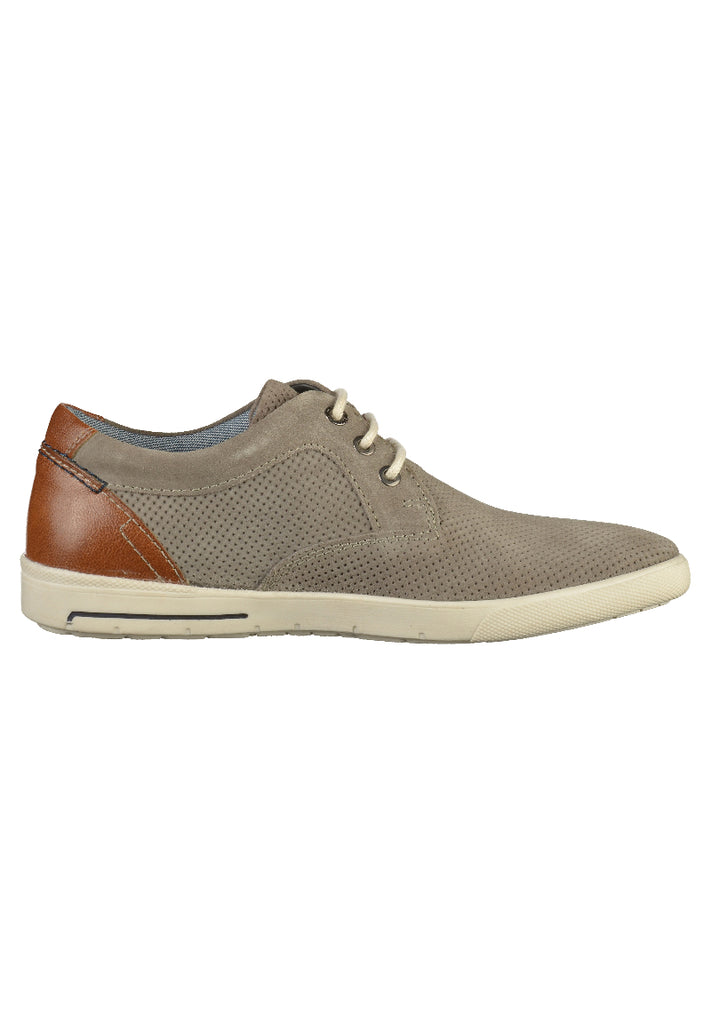 s.Oliver Halbschuhe Leder Grau - surf4shoes