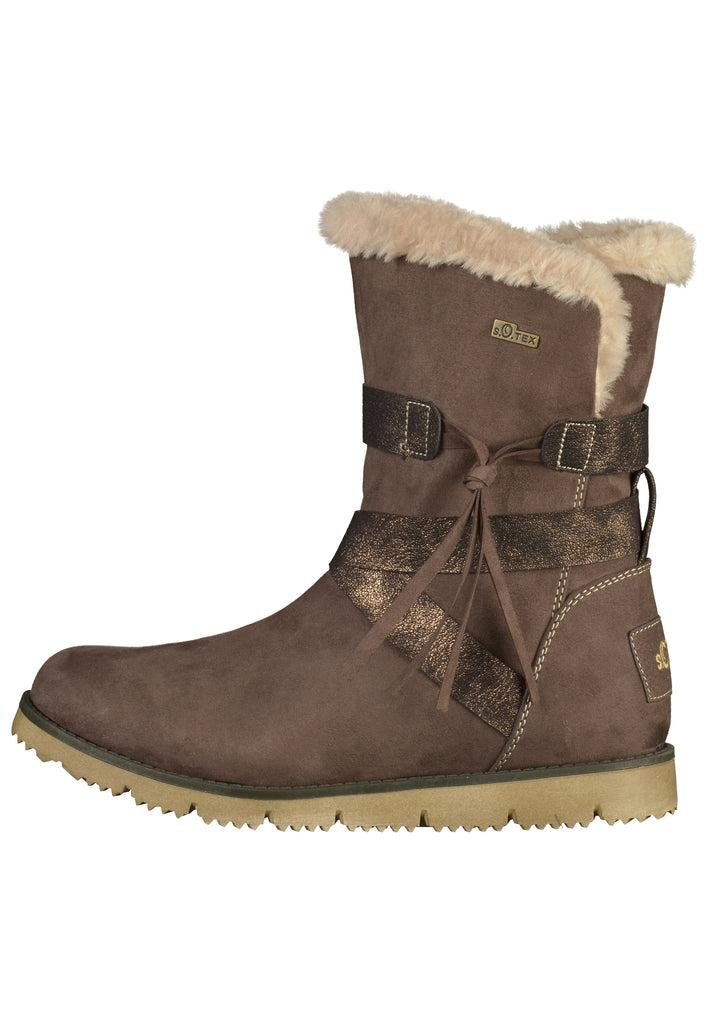 s.Oliver Stiefel Lederimitat Pepper - surf4shoes