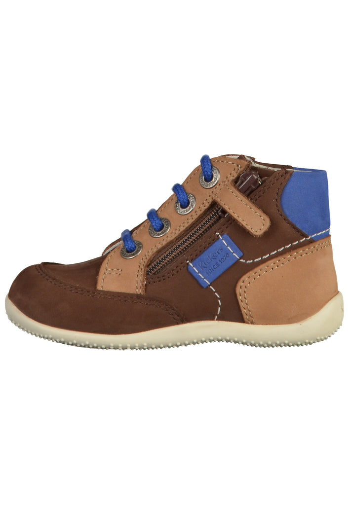 Kickers Stiefelette Leder Braun - surf4shoes