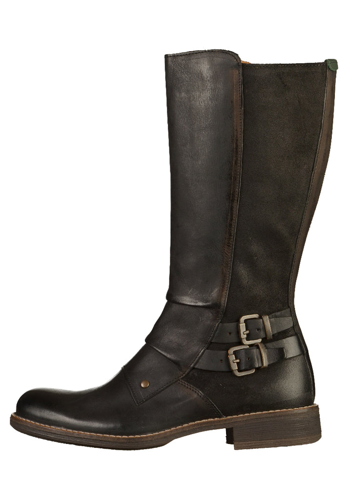 Kickers Stiefel Leder Schwarz - surf4shoes