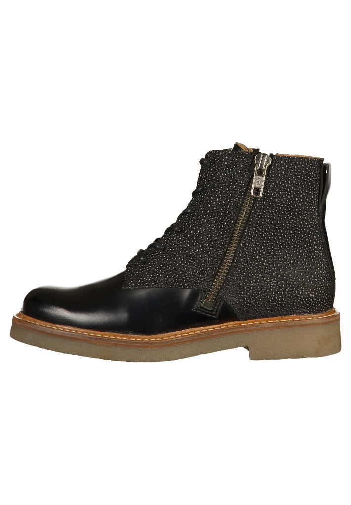 Kickers Stiefelette Leder Schwarz - surf4shoes