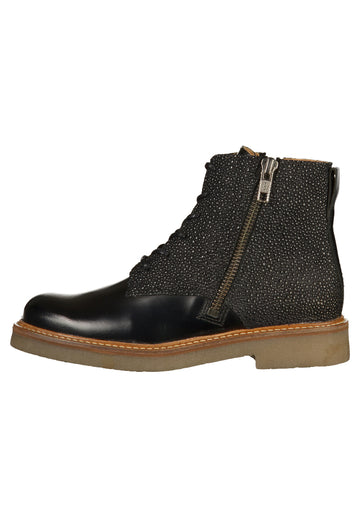 Kickers Stiefelette Leder Schwarz - surf4shoes