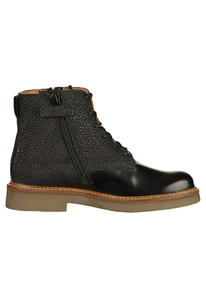 Kickers Stiefelette Leder Schwarz - surf4shoes