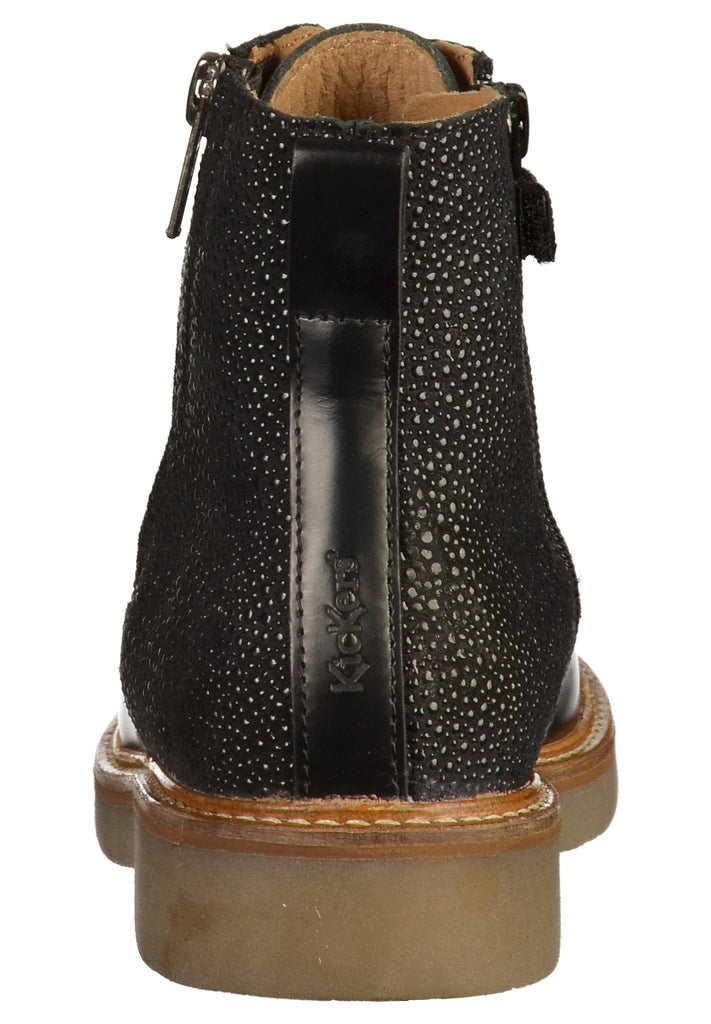 Kickers Stiefelette Leder Schwarz - surf4shoes