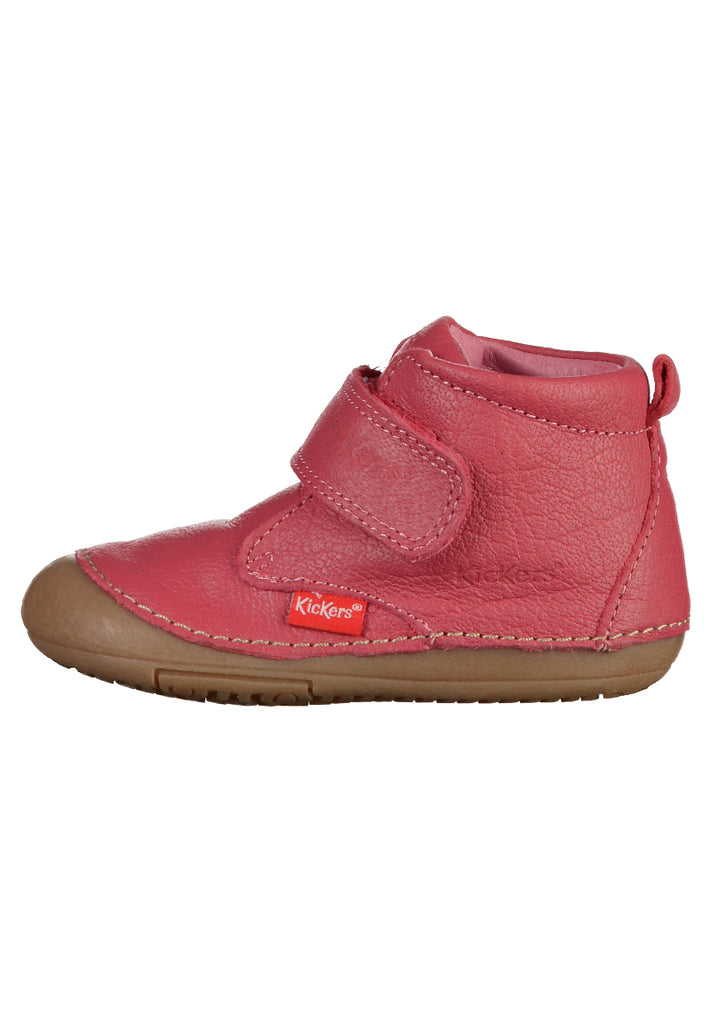 Kickers Halbschuhe Leder Fuchsia - surf4shoes