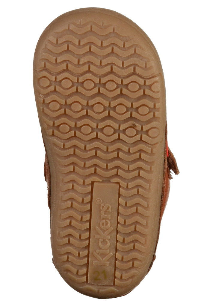 Kickers Halbschuhe Leder Camel - surf4shoes