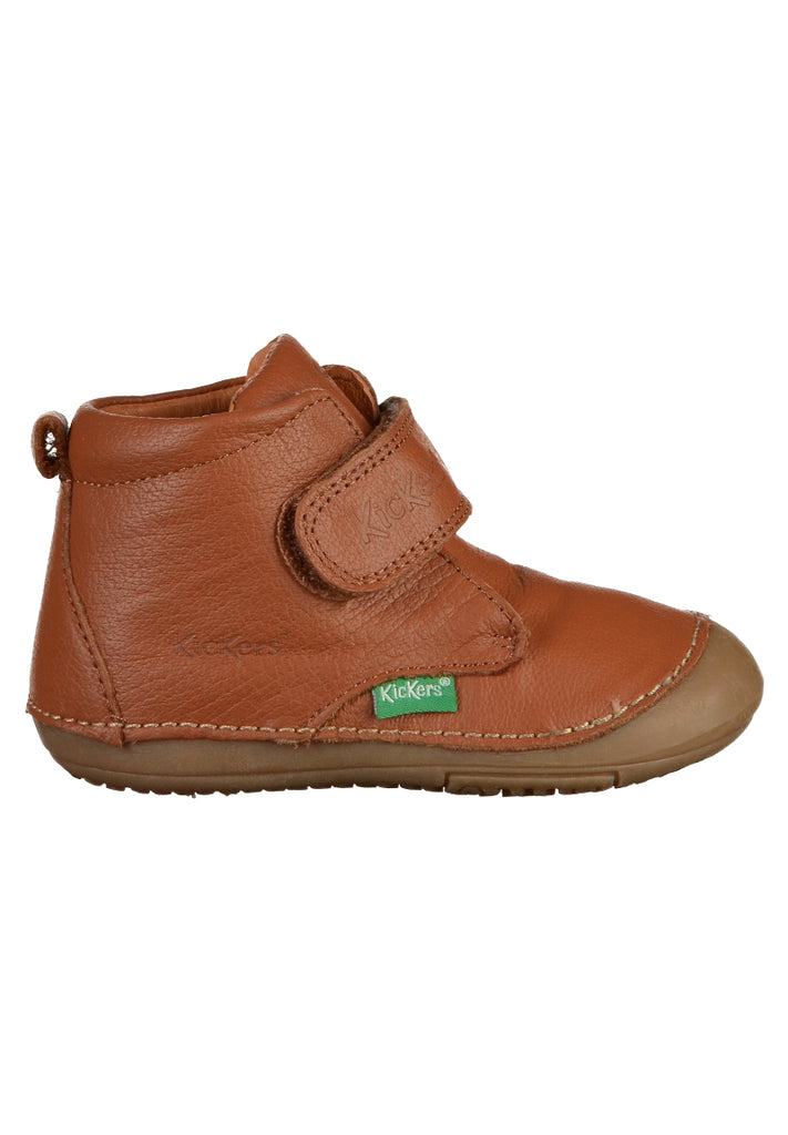 Kickers Halbschuhe Leder Camel - surf4shoes
