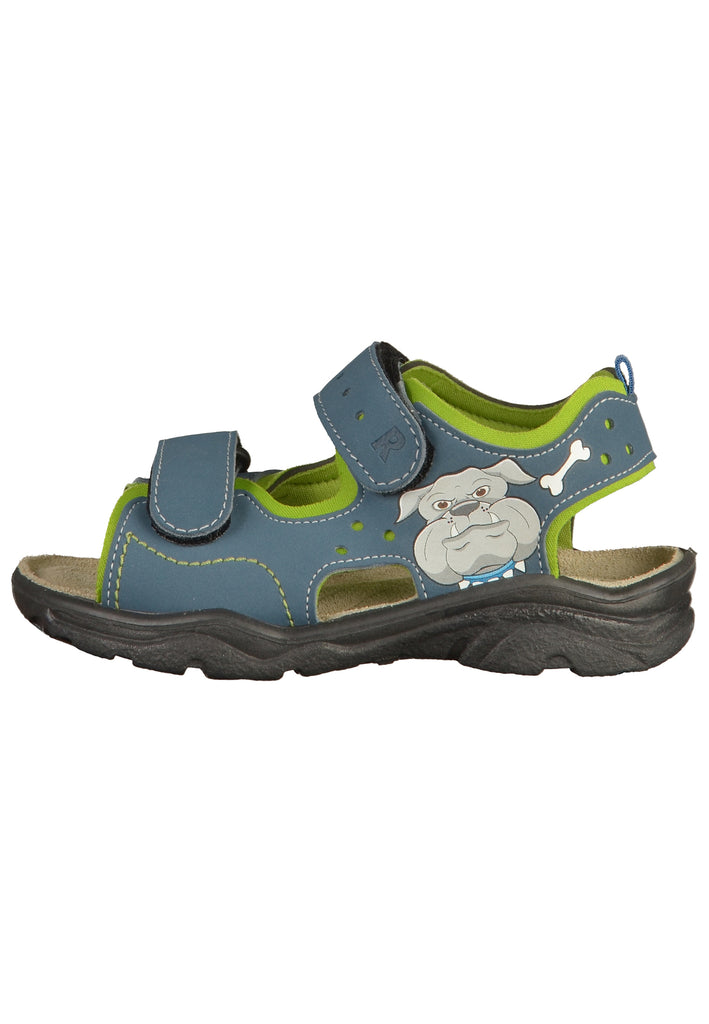 Ricosta Sandalen Lederimitat Blau - surf4shoes