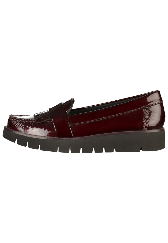 Geox Slipper Leder Burgundy - surf4shoes