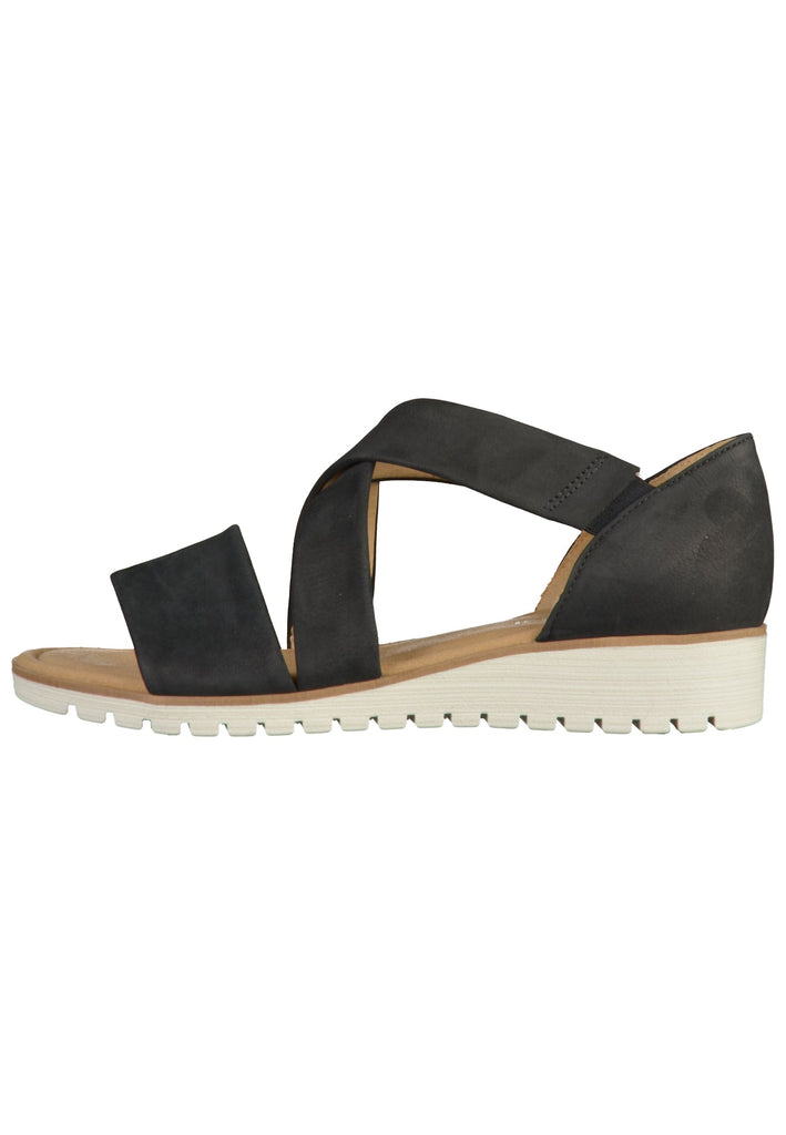 Gabor Sandalen Leder Dunkelblau - surf4shoes