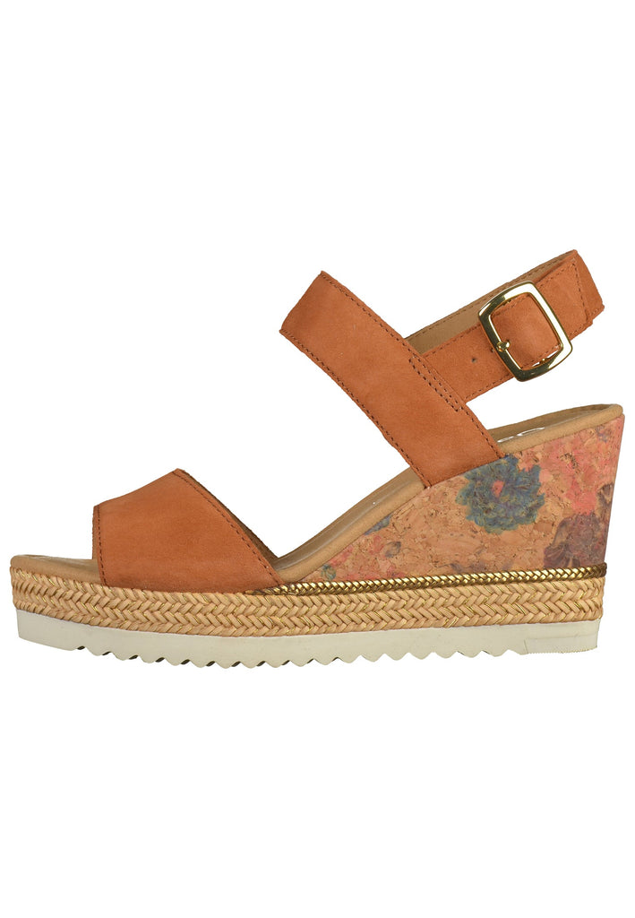 Gabor Sandalen Leder Braun - surf4shoes