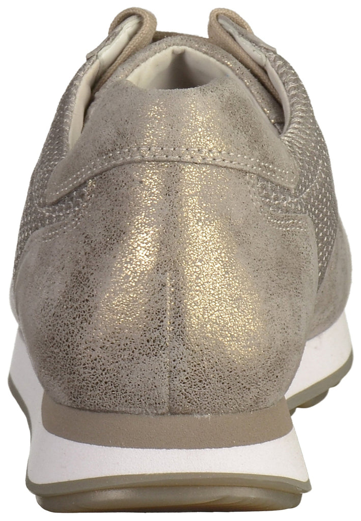 Gabor Sneaker Leder/Mesh Taupe - surf4shoes