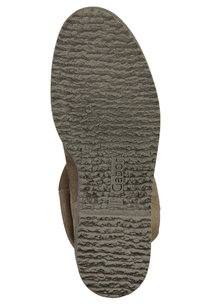 Gabor Stiefel Veloursleder Anthrazit - surf4shoes