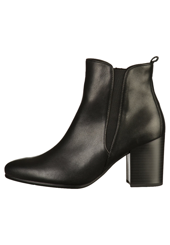 Gabor Stiefelette Leder Schwarz - surf4shoes