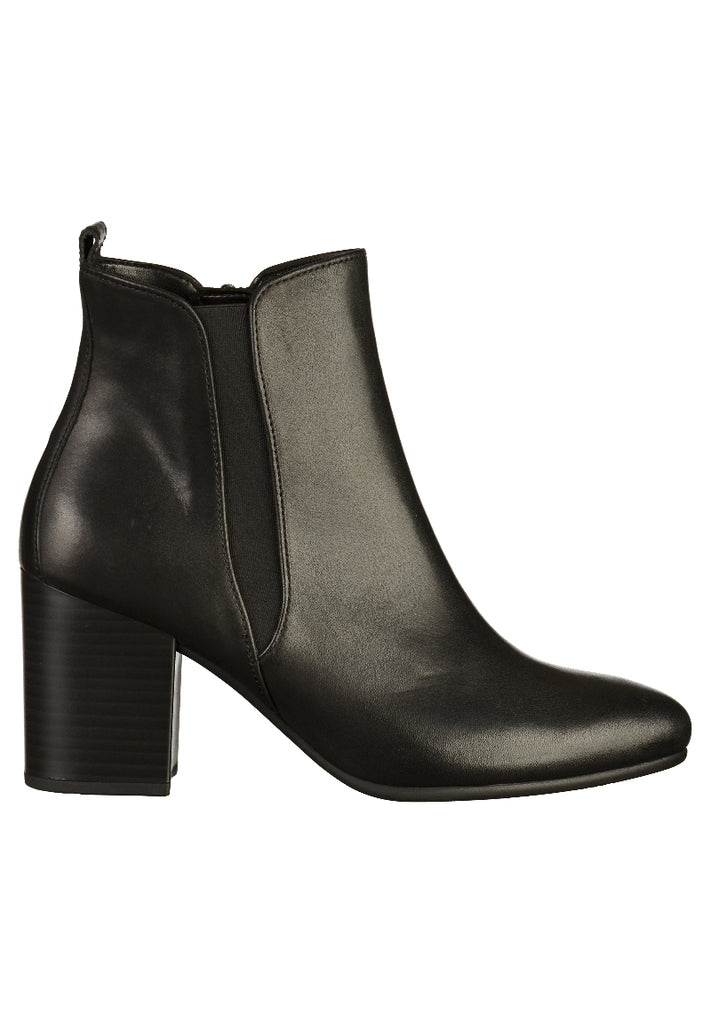 Gabor Stiefelette Leder Schwarz - surf4shoes