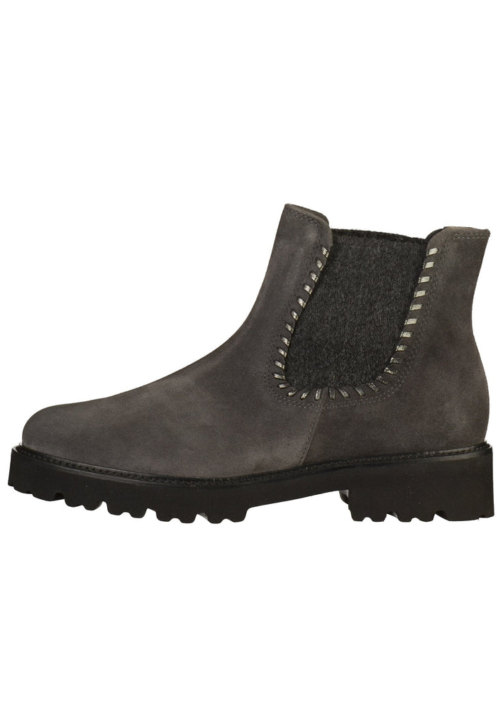 Gabor Stiefelette Leder Dunkelgrau - surf4shoes