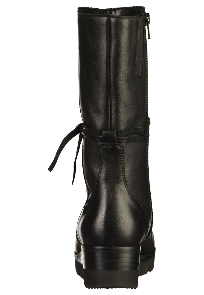 Gabor Stiefel Leder Schwarz - surf4shoes
