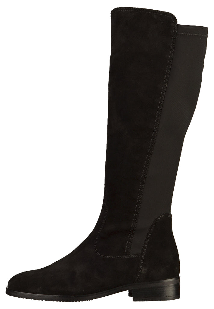 Gabor Stiefel Leder/Textil Schwarz - surf4shoes