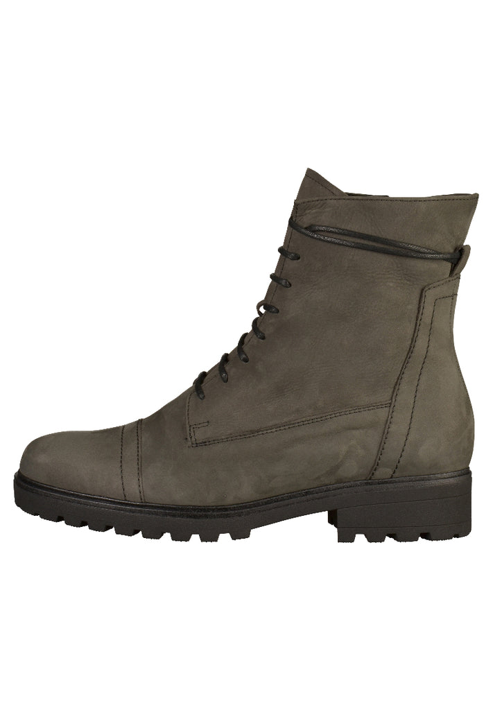 Gabor Stiefelette Nubukleder Dunkelgrau - surf4shoes