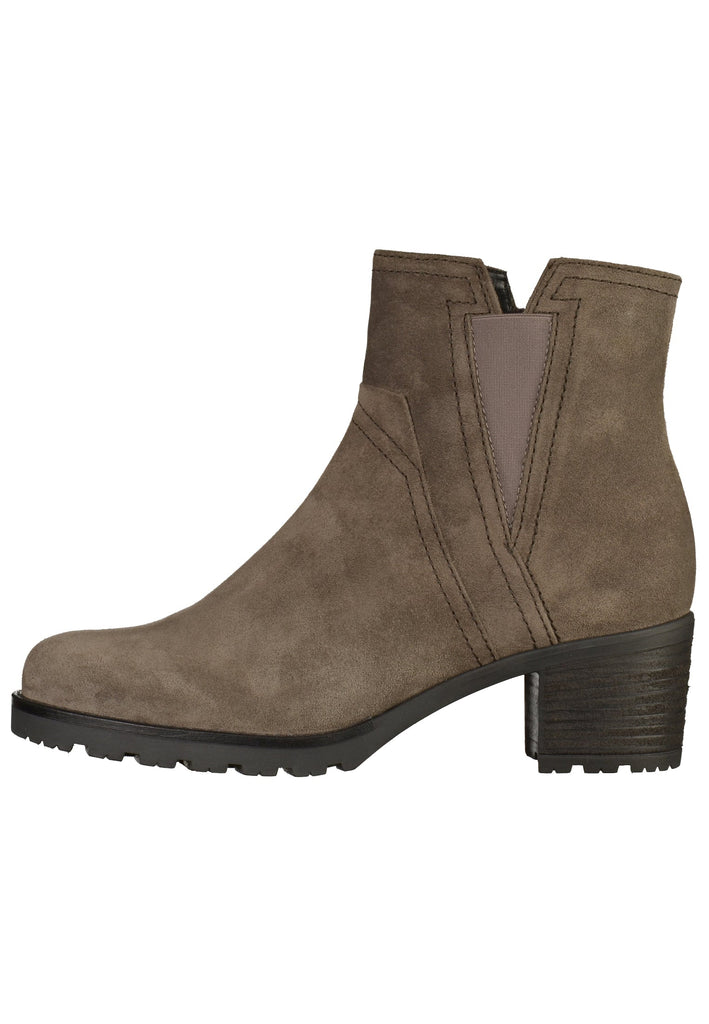 Gabor Stiefelette Veloursleder Anthrazit - surf4shoes