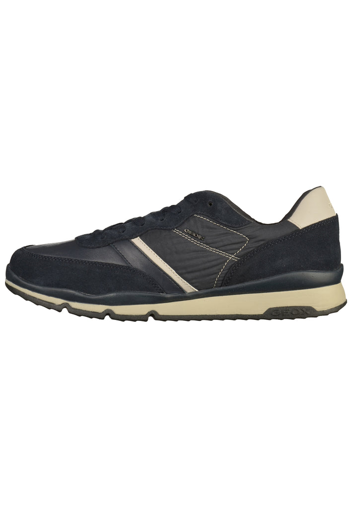 Geox Sneaker Leder Navy - surf4shoes