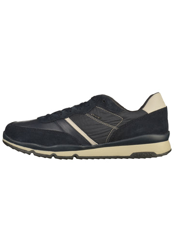 Geox Sneaker Leder Navy - surf4shoes