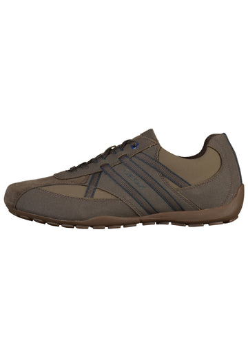 Geox Sneaker Lederimitat/Textil Mud - surf4shoes