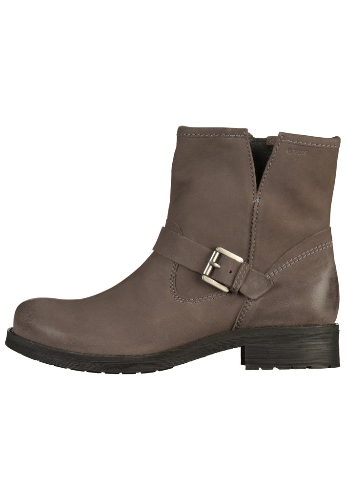 Geox Stiefelette Leder Grau - surf4shoes
