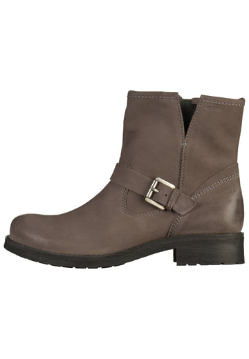 Geox Stiefelette Leder Grau - surf4shoes