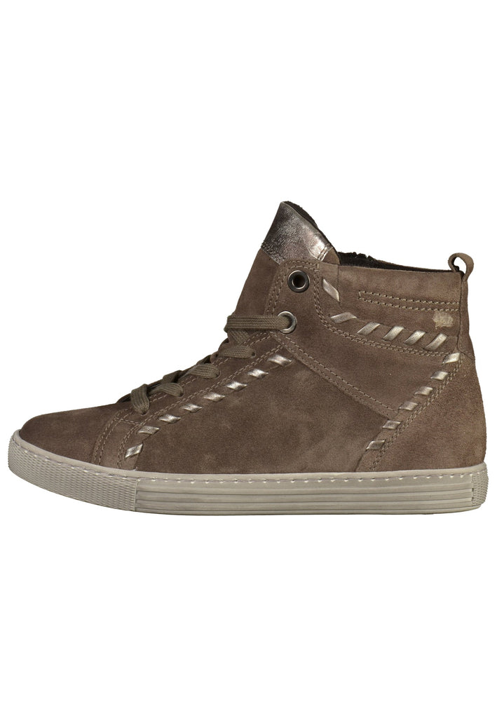 Gabor Sneaker Veloursleder Anthrazit - surf4shoes