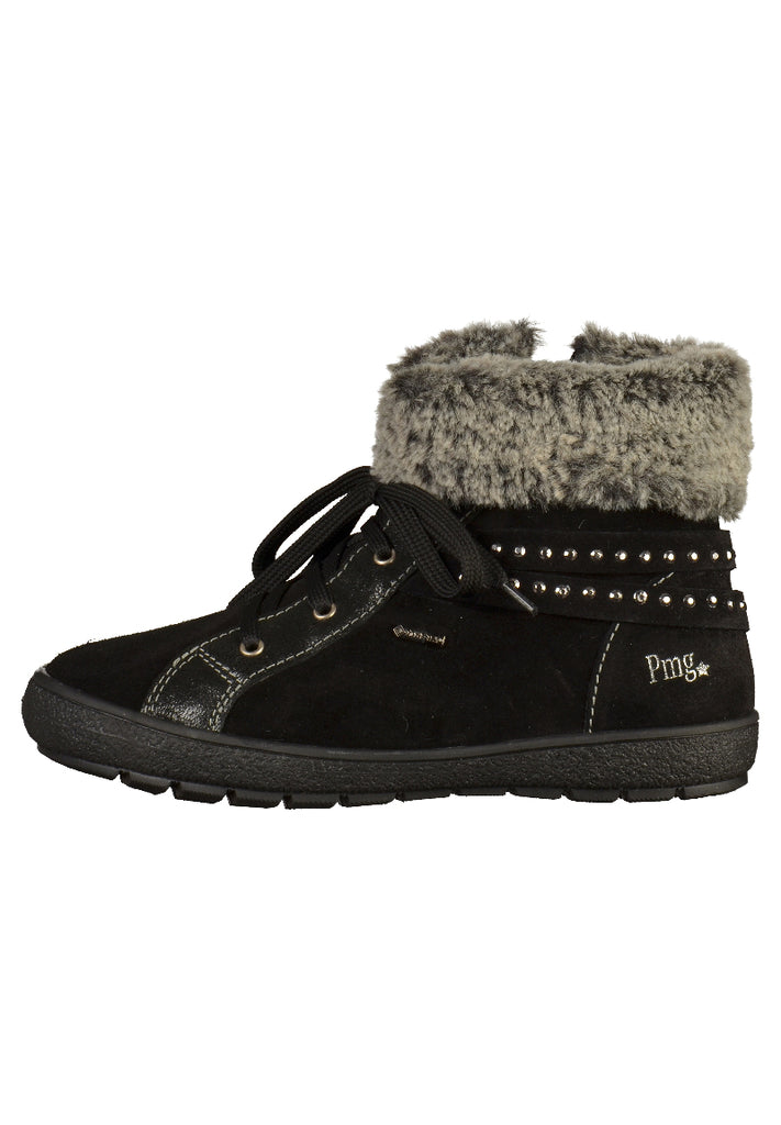 Primigi Stiefelette Leder Schwarz - surf4shoes