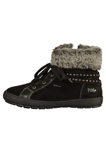 Primigi Stiefelette Leder Schwarz - surf4shoes
