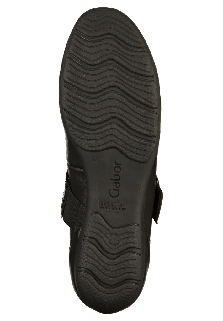 Gabor Ballerinas Leder Schwarz - surf4shoes