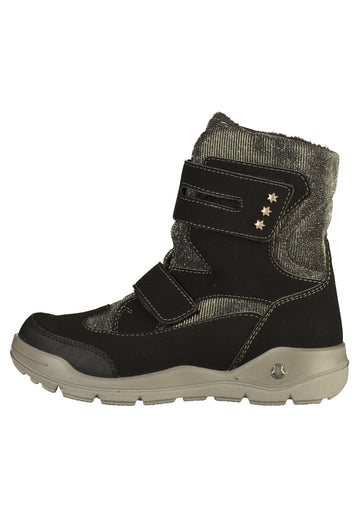 Ricosta Stiefelette Leder/Textil Schwarz - surf4shoes