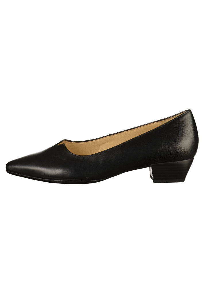 Gabor Pumps Glattleder Schwarz - surf4shoes