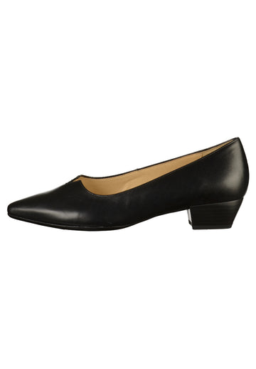 Gabor Pumps Glattleder Schwarz - surf4shoes