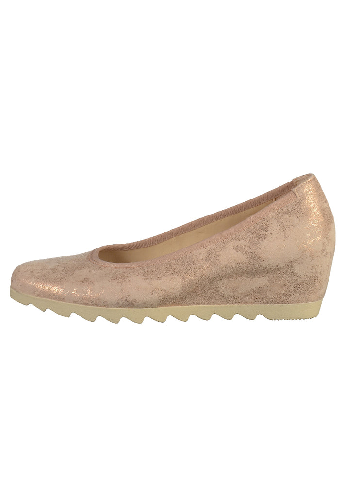 Gabor Pumps Leder Rosa - surf4shoes