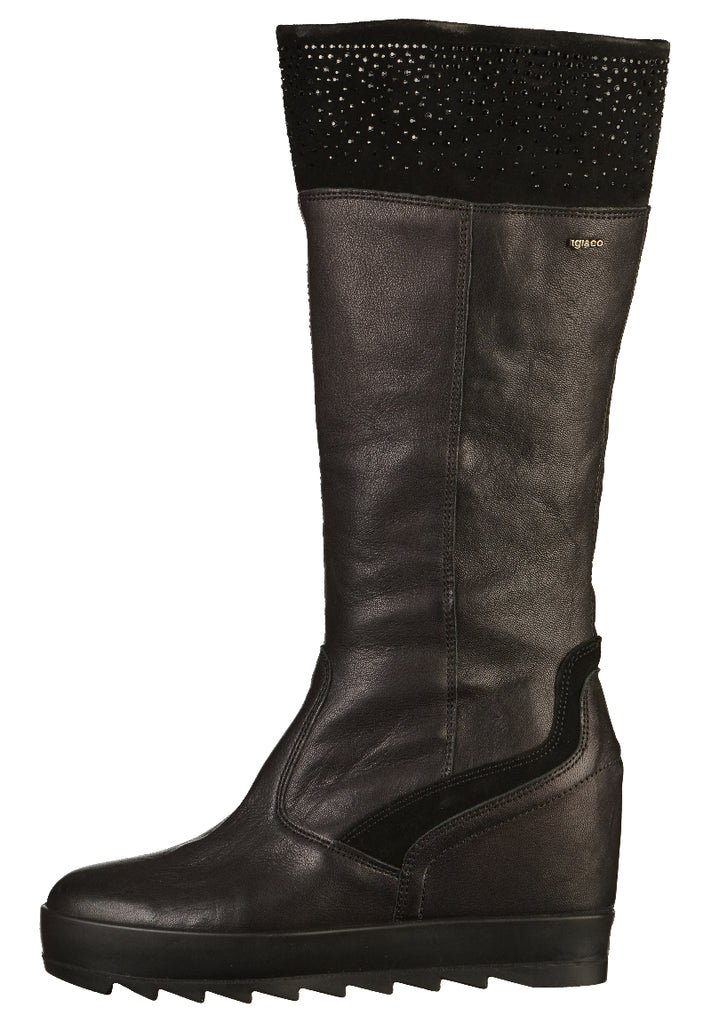 IGI&CO Stiefel Leder Schwarz - surf4shoes