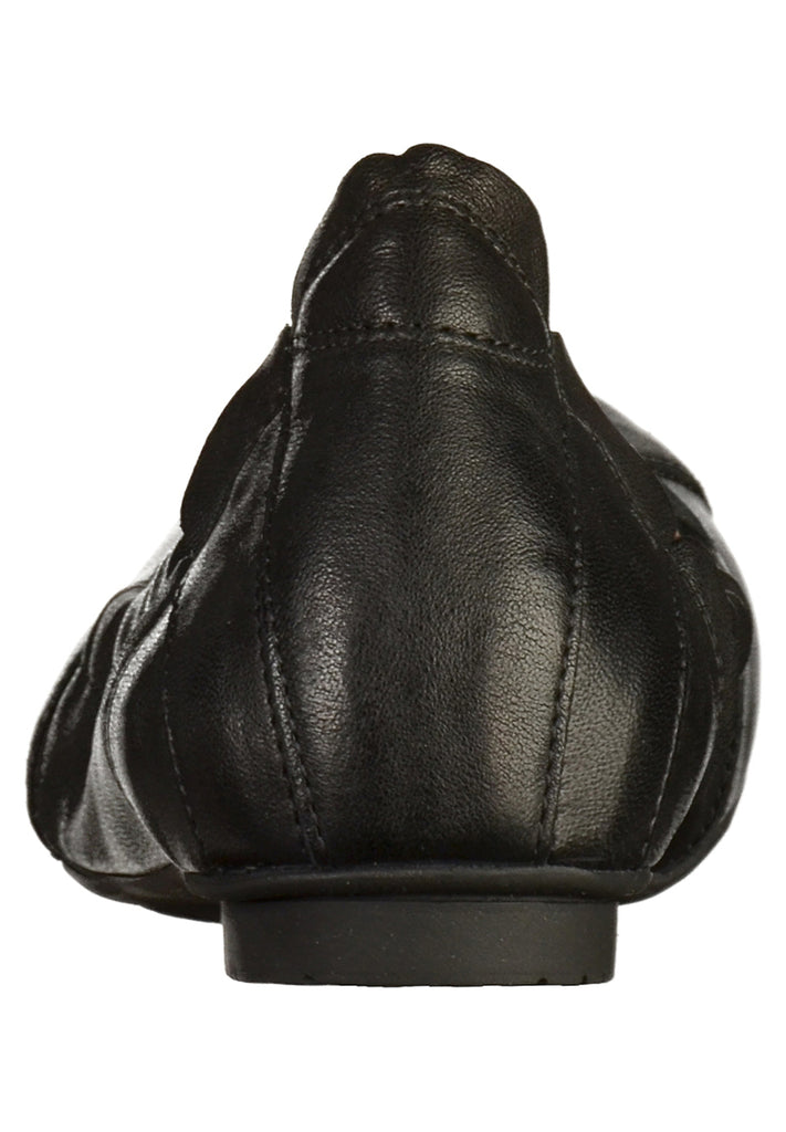 Think! Ballerinas Leder Schwarz - surf4shoes