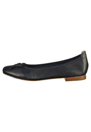 Caprice Ballerinas Leder Dunkelblau - surf4shoes
