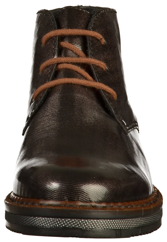 Rieker Stiefelette Lederimitat Grau - surf4shoes