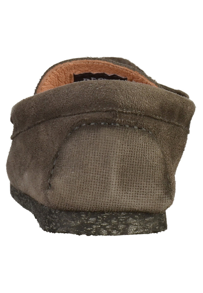 Replay Mokassin Leder Dunkelgrau - surf4shoes