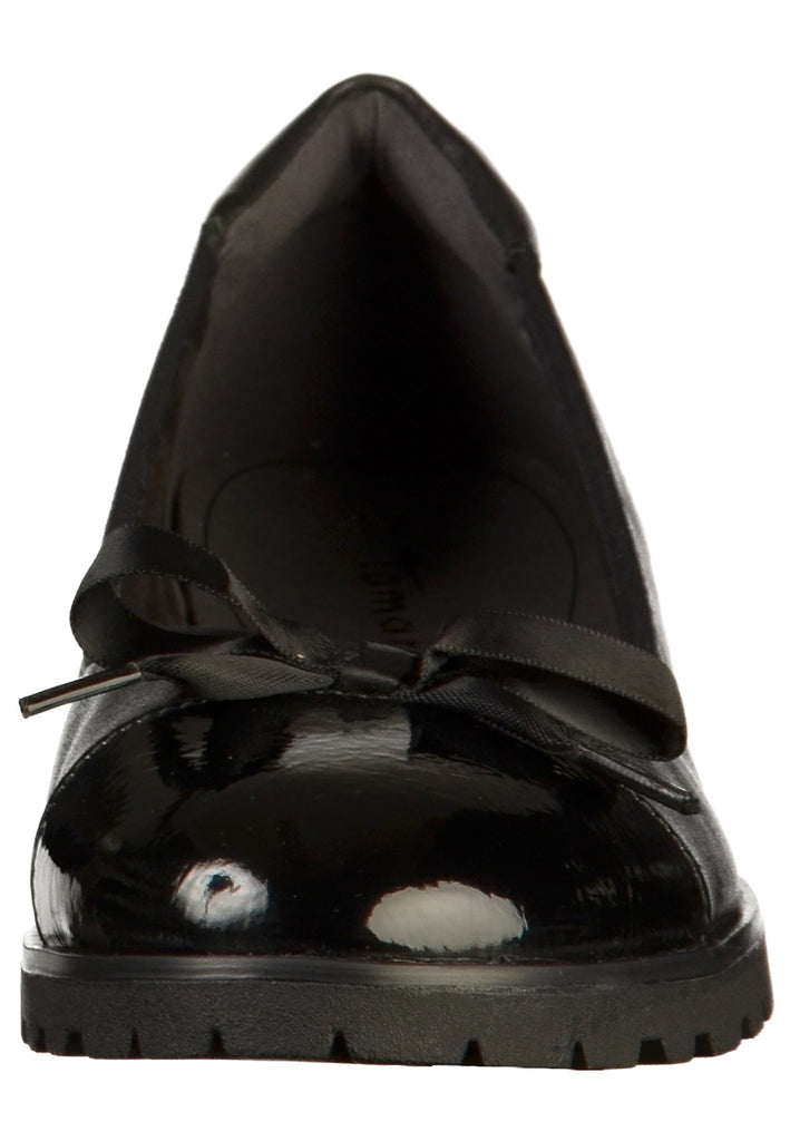 Tamaris Ballerinas Leder Schwarz - surf4shoes