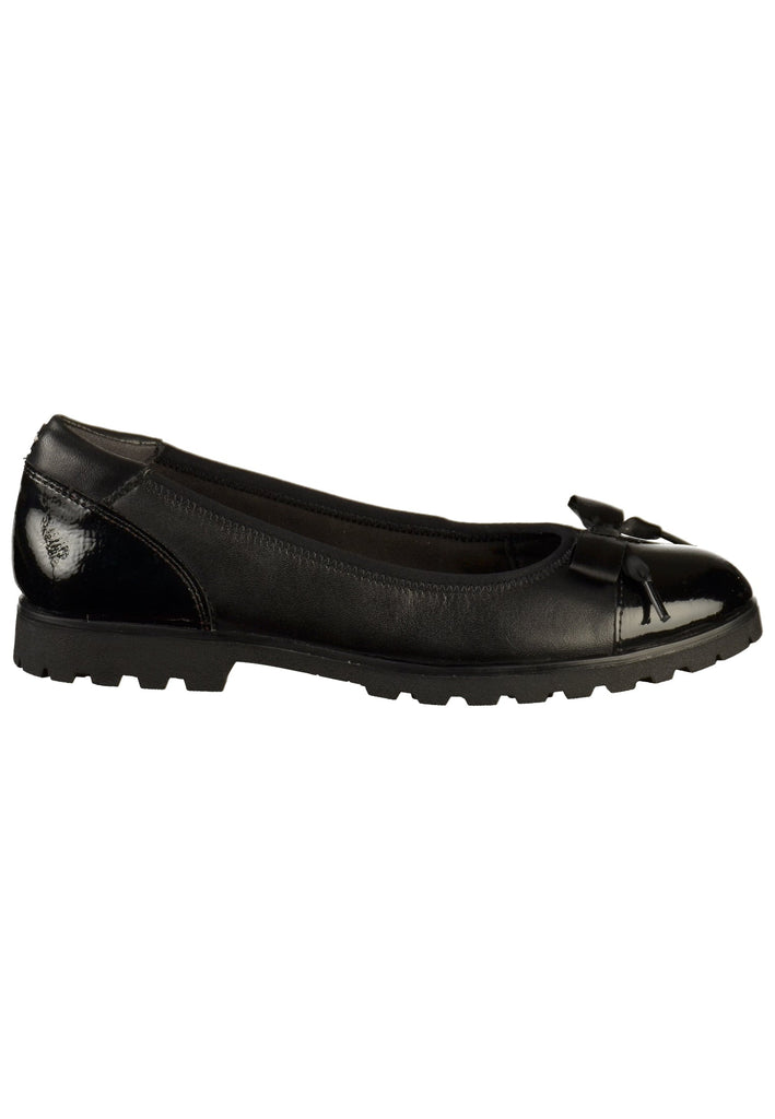 Tamaris Ballerinas Leder Schwarz - surf4shoes