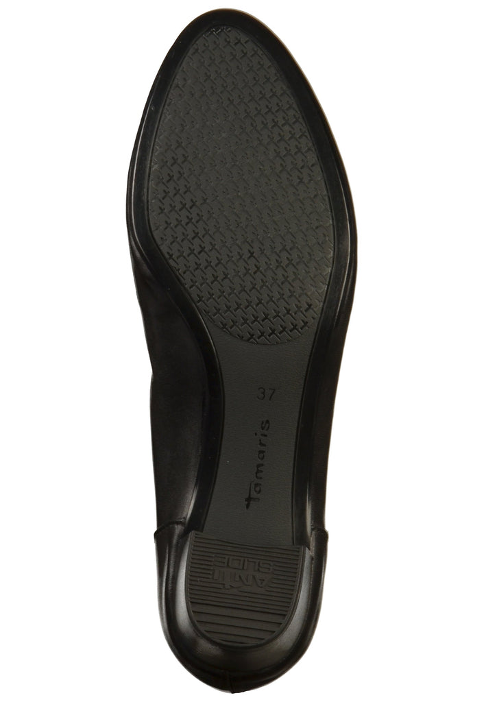 Tamaris Pumps Leder Schwarz - surf4shoes