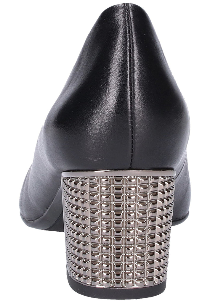 Tamaris Pumps Leder Schwarz - surf4shoes