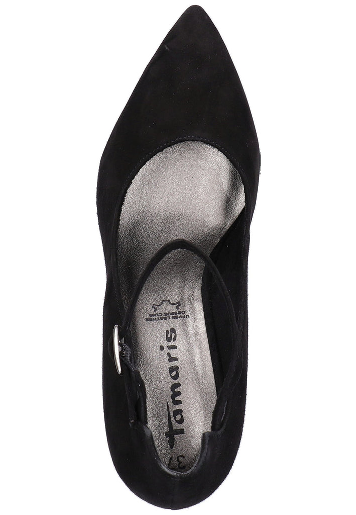Tamaris Pumps Leder Schwarz - surf4shoes